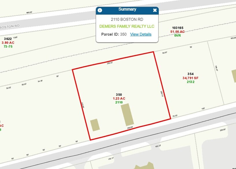 More Photos Of 2118 Boston Rd, Wilbraham Land For Sale