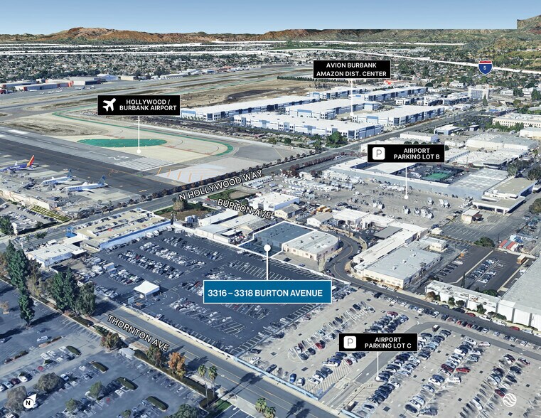 More Photos Of 3316-3318 Burton Ave, Burbank Warehouse For Sale