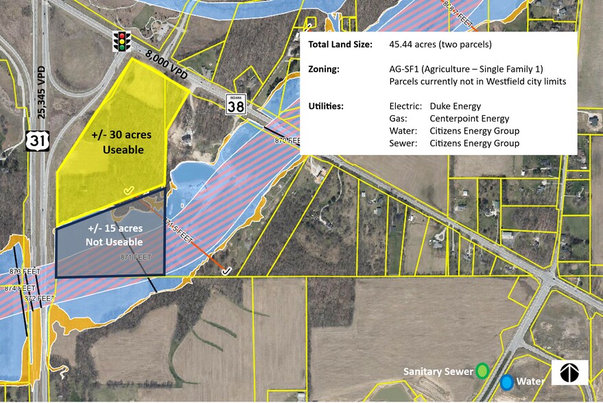 More Photos Of 0 E State Road 38, Westfield Land For Sale