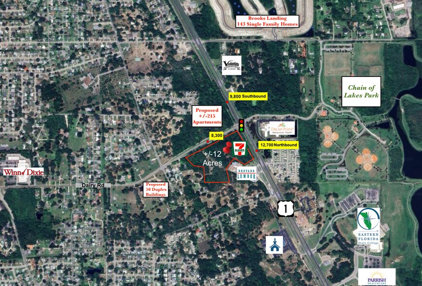 More Photos Of Us-1 and Dairy Road, Titusville Land For Lease