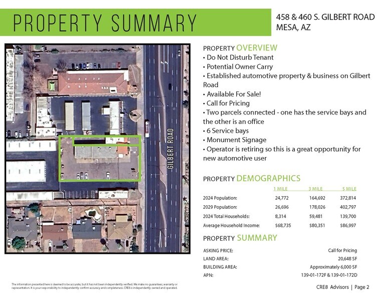 More Photos Of 458-460 S Gilbert Rd, Mesa Auto Repair For Sale