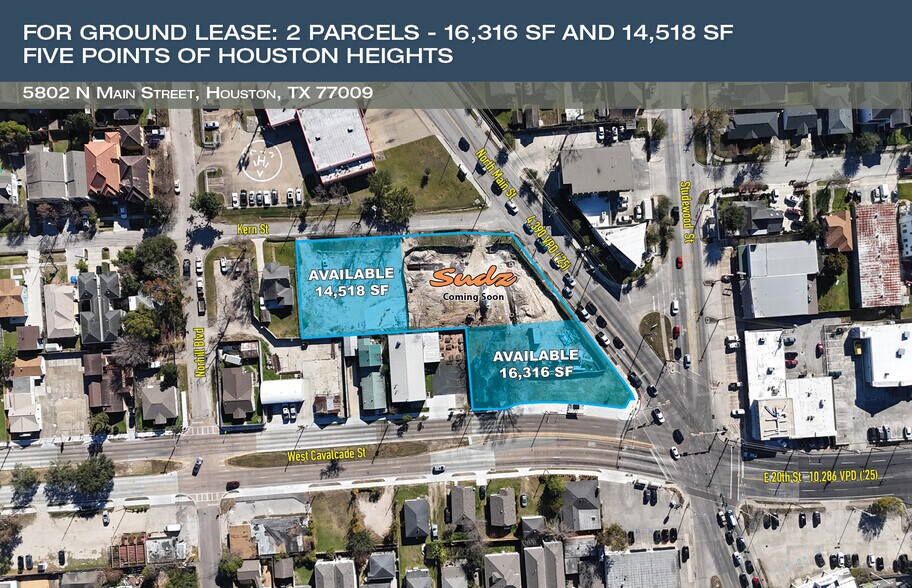Primary Photo Of 5802 N Main St, Houston Land For Lease