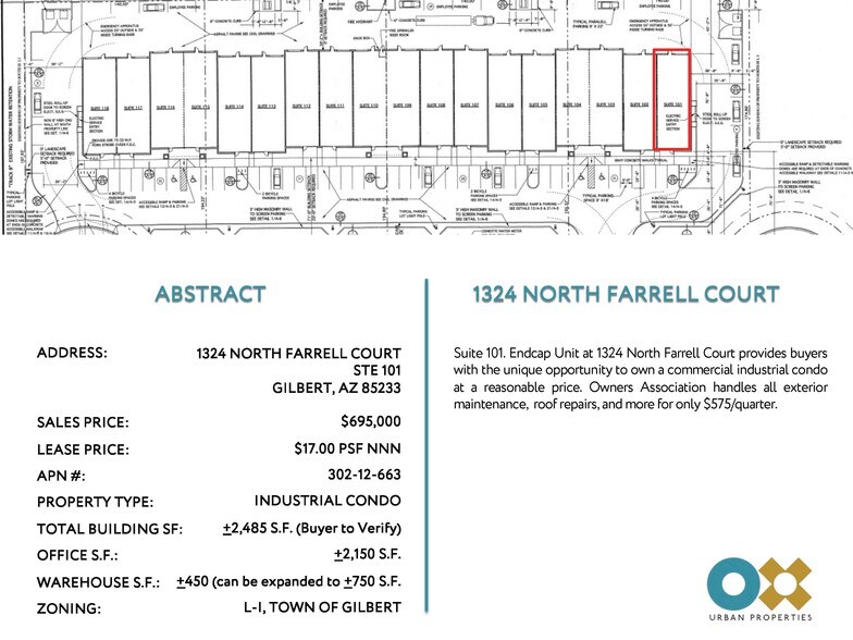 More Photos Of 1324 N Farrell Ct, Gilbert Warehouse For Lease