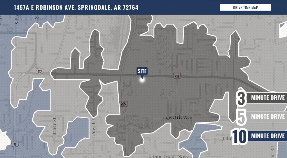 More Photos Of 1457A E Robinson Ave, Springdale Warehouse For Lease