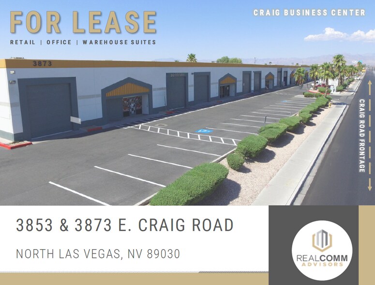 Primary Photo Of 3853 E Craig Rd, North Las Vegas Unknown For Lease