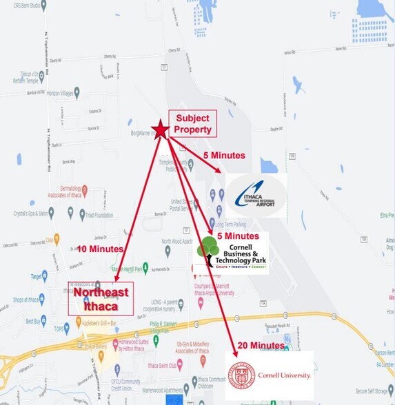 More Photos Of 780 Warren Rd, Ithaca Warehouse For Lease