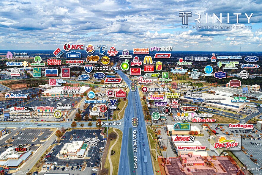 More Photos Of 1535 Highway 20 E, McDonough Fast Food For Lease