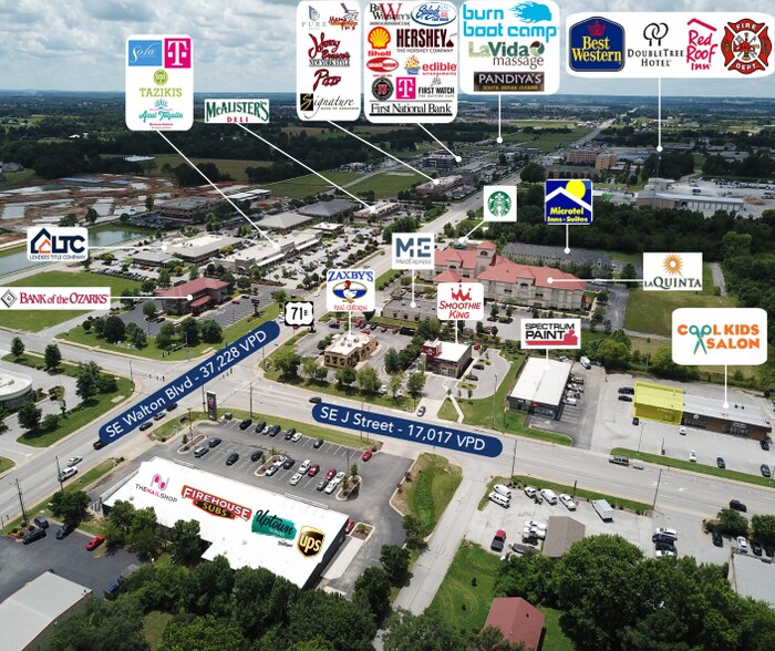 More Photos Of 3406-4 SE J St, Bentonville Freestanding For Lease