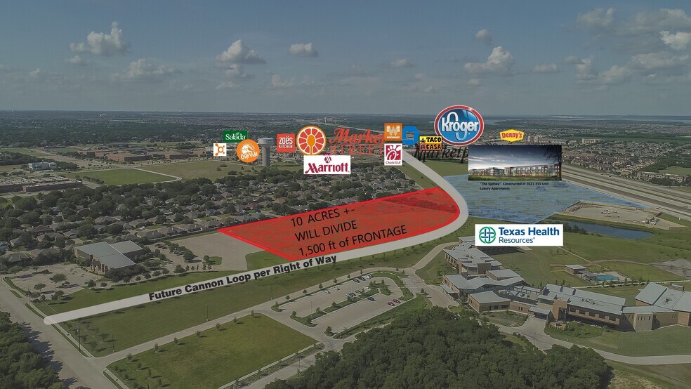 More Photos Of Tbd Cannon Loop, Mansfield Land For Sale