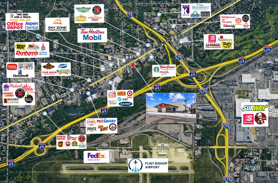 More Photos Of 3415 Miller Rd, Flint Restaurant For Sale