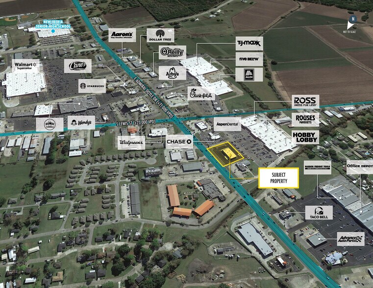 More Photos Of 900 E Admiral Doyle Dr, New Iberia Freestanding For Sale