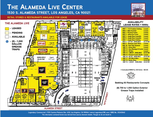 More Photos Of 1530 S Alameda St, Los Angeles General Retail For Lease