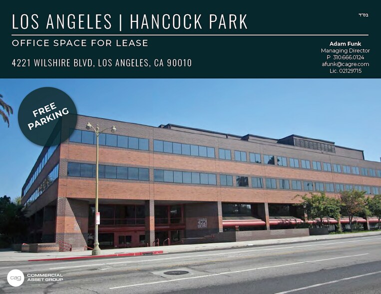More Photos Of 4221 Wilshire Blvd, Los Angeles Office For Lease