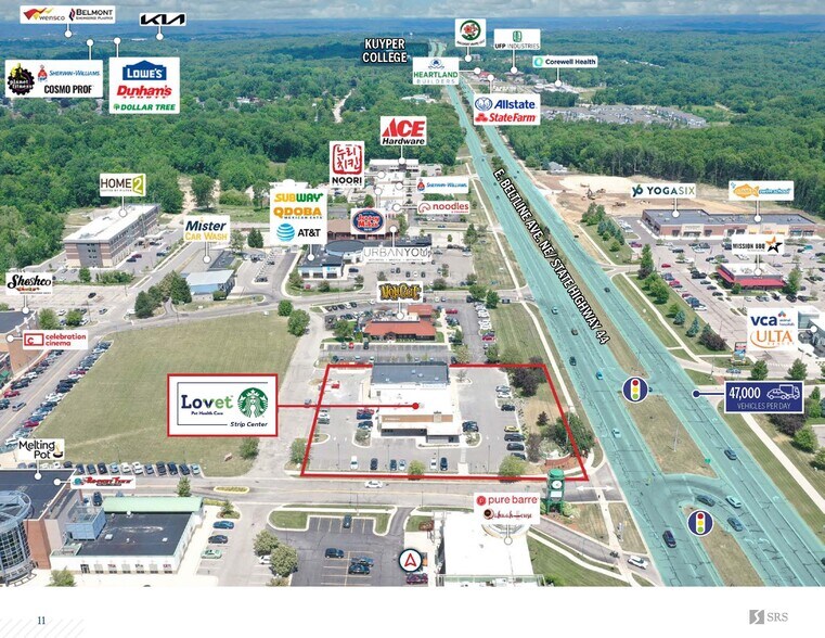 More Photos Of 2135 E Beltline Ave, Grand Rapids Storefront For Sale