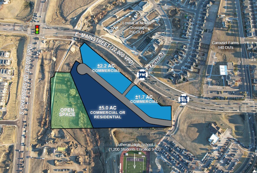 Primary Photo Of 4120 E Mainstreet, Parker Land For Lease