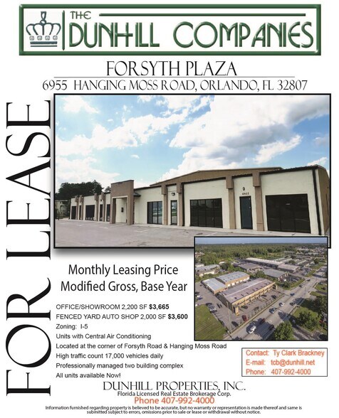 More Photos Of 6955-6973 Hanging Moss Rd, Orlando Warehouse For Lease