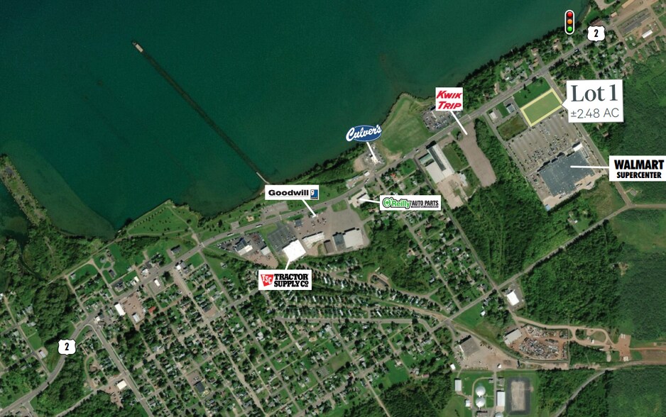 More Photos Of 2500 Lake Shore Dr E, Ashland Land For Sale