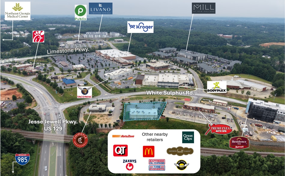 More Photos Of 610 White Sulphur Rd, Gainesville General Retail For Sale