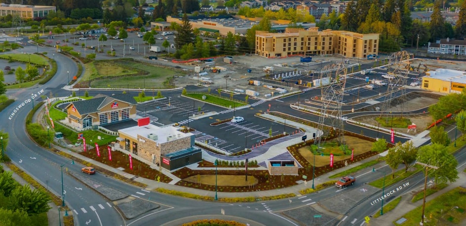 Primary Photo Of 6104 Littlerock Rd SW, Tumwater Fast Food For Sale