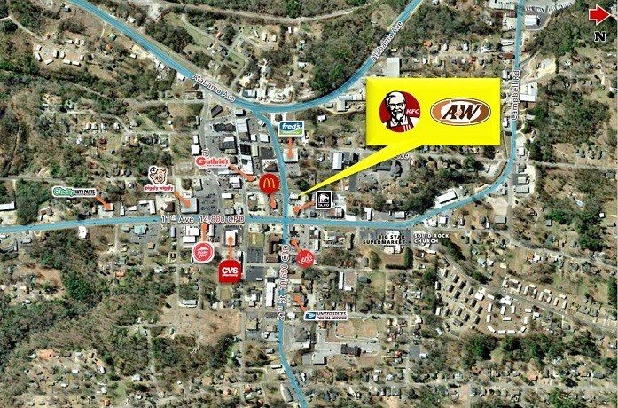 More Photos Of 2105 10th Ave, Haleyville Fast Food For Lease