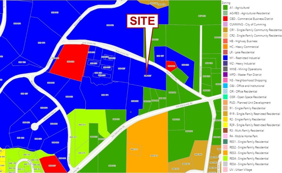 More Photos Of 2615 Pine Grove Rd, Cumming Land For Lease