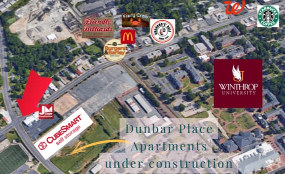 Primary Photo Of 198 S Cherry Rd, Rock Hill Restaurant For Lease