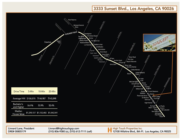 More Photos Of 3333-3339 W Sunset Blvd, Los Angeles General Retail For Lease