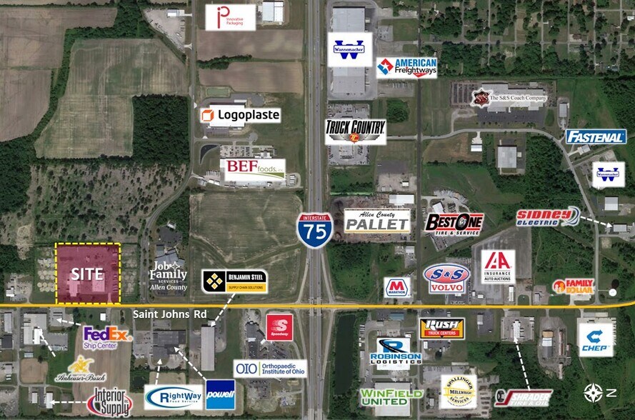 More Photos Of 3456 Saint Johns Rd, Lima Warehouse For Sale