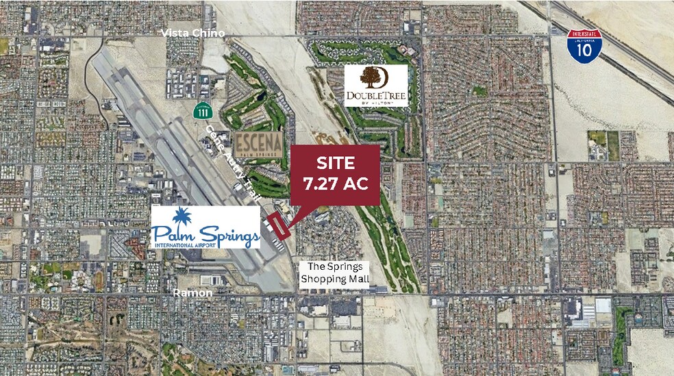 More Photos Of SEC of Gene Autry and District Center Dr, Palm Springs Land For Sale