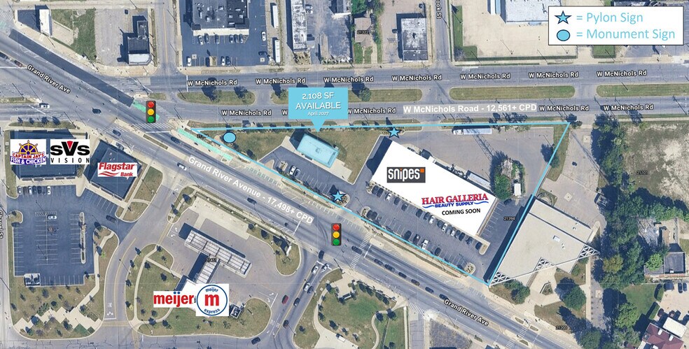 More Photos Of 21370 Grand River Ave, Detroit Freestanding For Lease