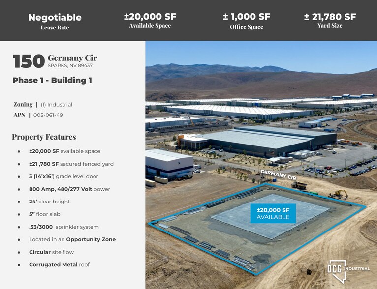 More Photos Of 150 Germany Cir, Sparks Flex For Lease