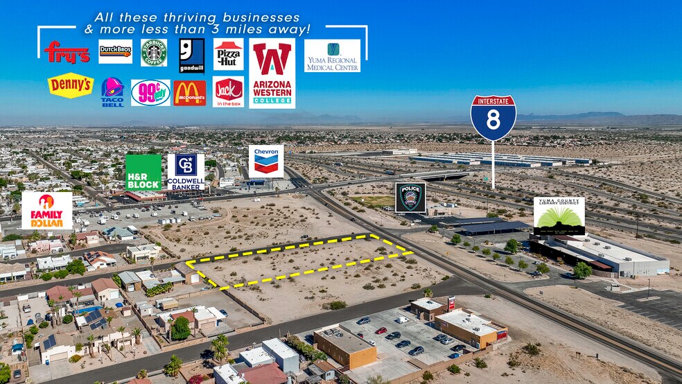 More Photos Of 13215 South Frontage Rd, Yuma Land For Sale