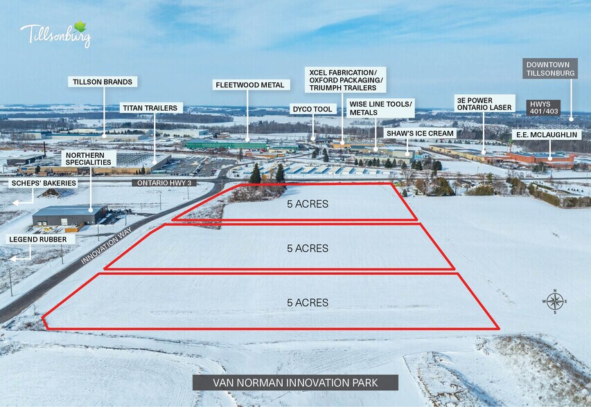 More Photos Of Van Norman Innovation Pk, Tillsonburg Land For Sale