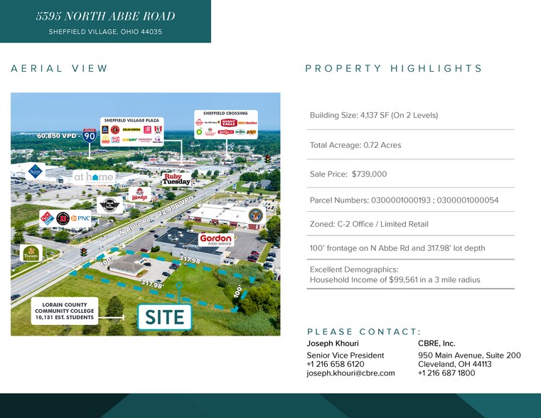 More Photos Of 5395 N Abbe Rd, Elyria Medical For Sale