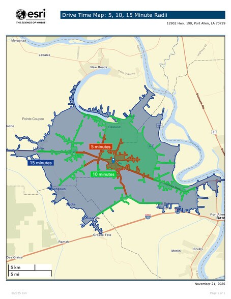 More Photos Of 12902 Highway 190 W, Port Allen Freestanding For Lease