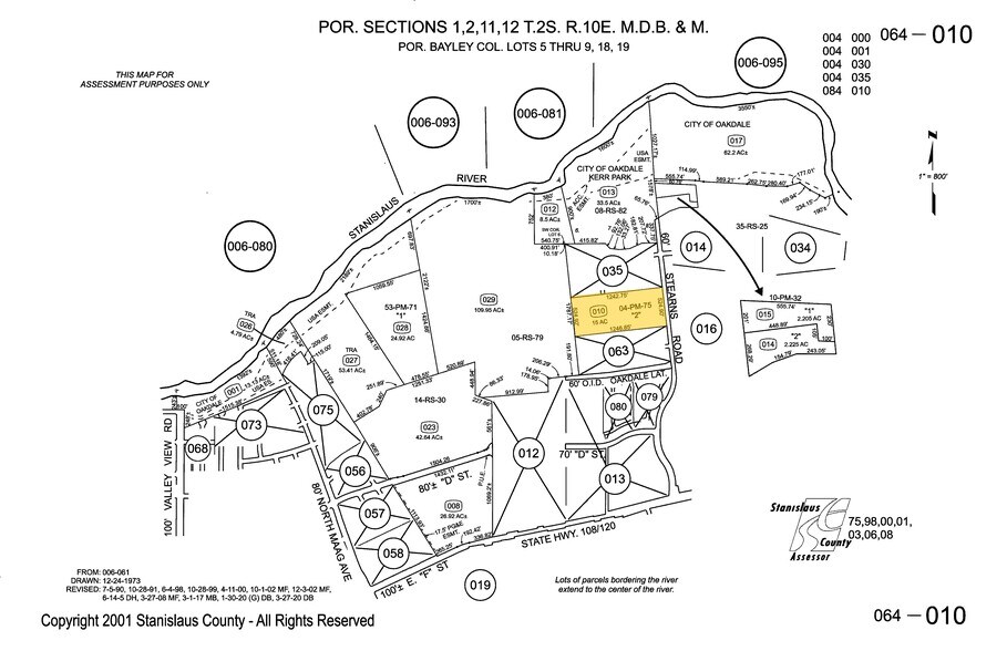 More Photos Of 624 N Stearns Rd, Oakdale Land For Sale