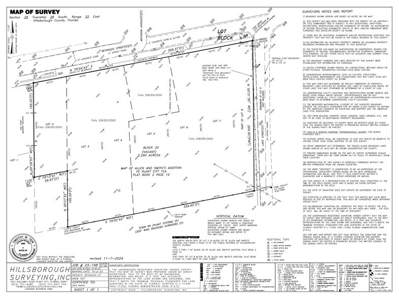 More Photos Of 401 W Reynolds, Plant City Land For Sale