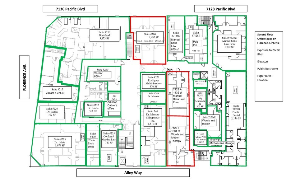 More Photos Of 7126-7136 Pacific Blvd, Huntington Park Storefront Retail Office For Lease