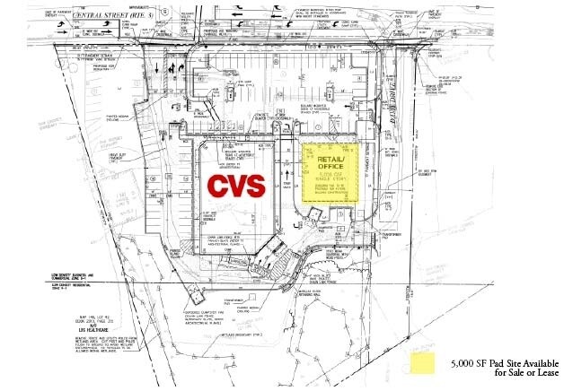 Primary Photo Of 861 Central St, Franklin Storefront Retail Office For Lease