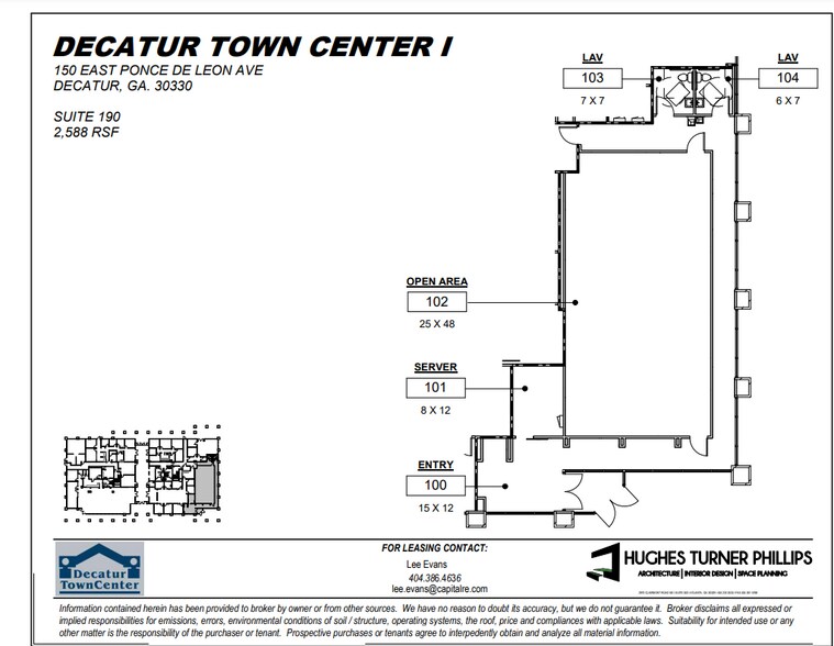 More Photos Of 150 E Ponce de Leon Ave, Decatur Unknown For Lease