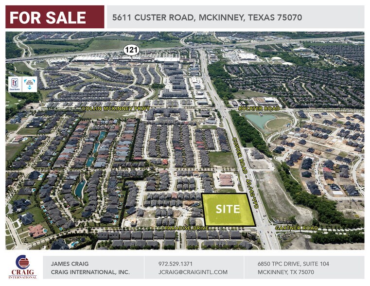 5611 Custer, McKinney, TX 75070 Land For Sale
