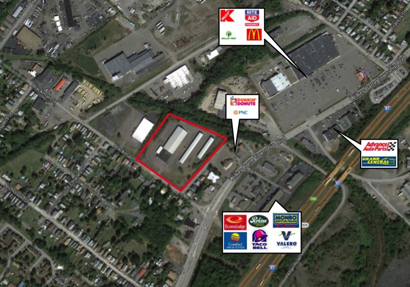Primary Photo Of 618 Blackman St, Wilkes Barre General Retail For Lease