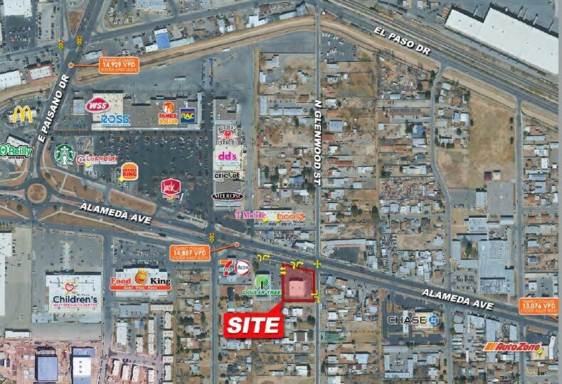 More Photos Of 5660 Alameda Ave, El Paso Freestanding For Lease