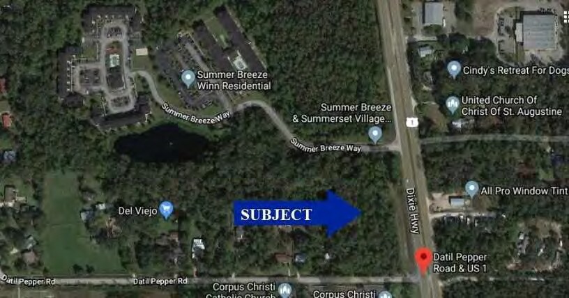 More Photos Of US 1 & Datil Pepper Rd @ Old Kings Rd, Saint Augustine Land For Sale