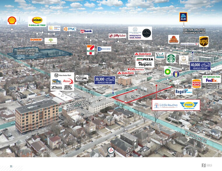 More Photos Of 1850 N Harlem Ave, Elmwood Park Freestanding For Sale