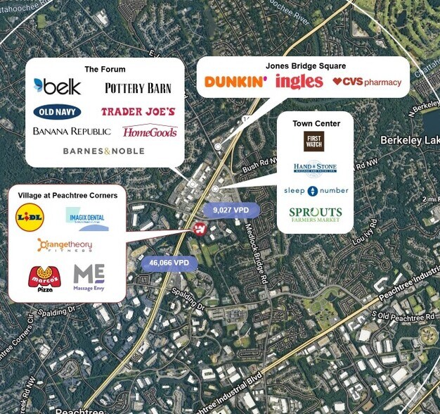 More Photos Of 5270 Peachtree Pky, Peachtree Corners Freestanding For Lease