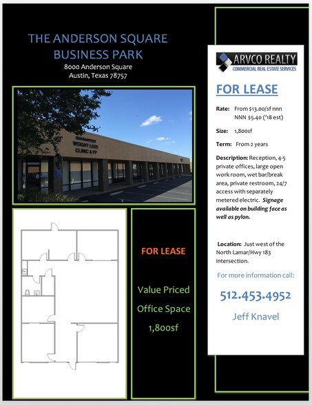 More Photos Of 7950-8000 Anderson Sq, Austin Loft Creative Space For Lease