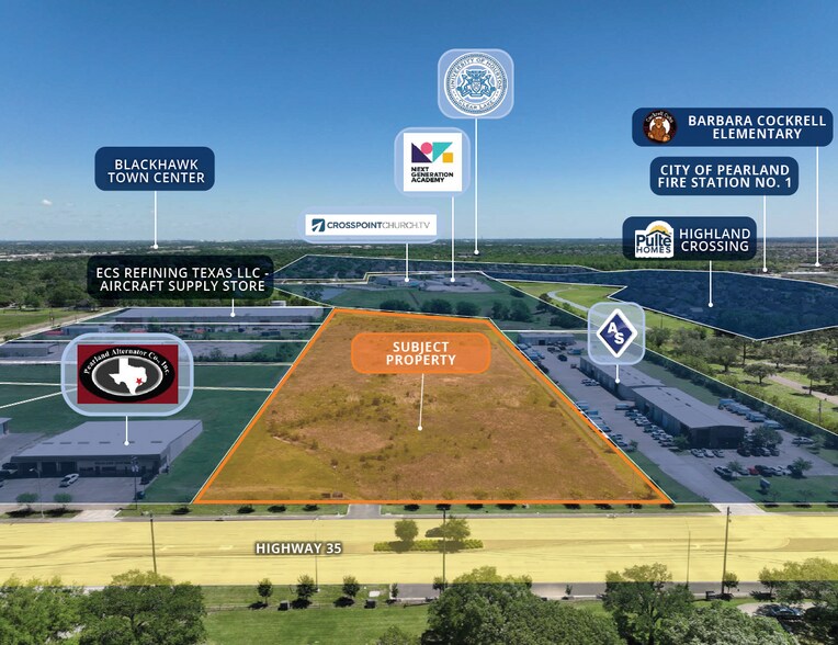 More Photos Of Highway 35, Pearland Land For Sale