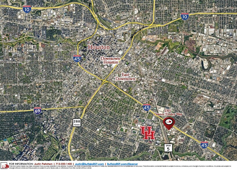 More Photos Of 2301 Eleanor Tinsley Way, Houston Warehouse For Lease