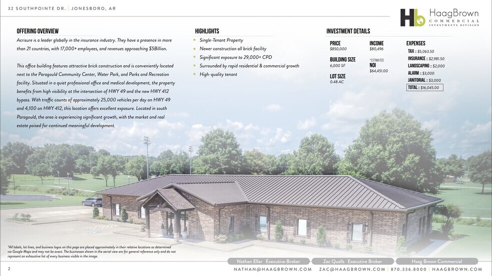 More Photos Of 32 Southpointe Dr, Paragould Office For Sale